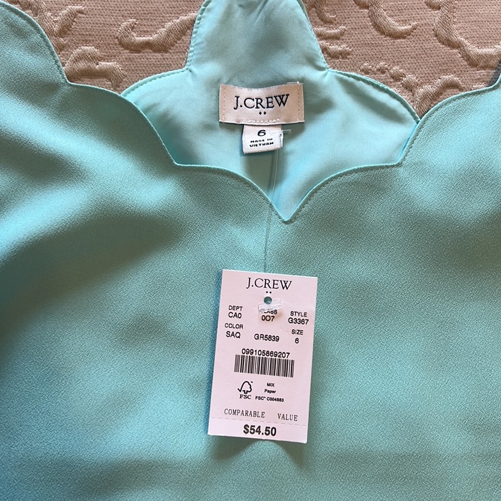 J. Crew Scalloped Tank - Picture 4 of 4